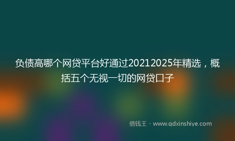 负债高哪个网贷平台好通过20212025年精选，概括五个无视一切的网贷口子