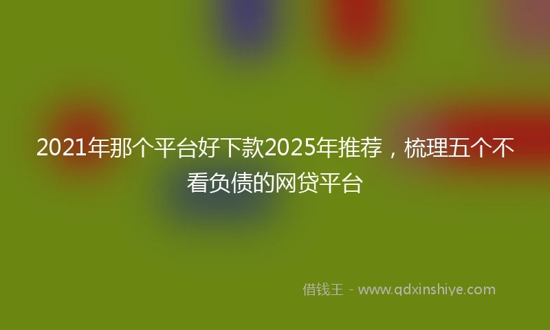 2021年那个平台好下款2025年推荐，梳理五个不看负债的网贷平台