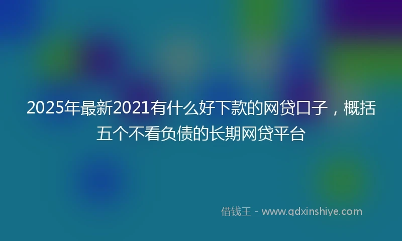 2025年最新2021有什么好下款的网贷口子，概括五个不看负债的长期网贷平台