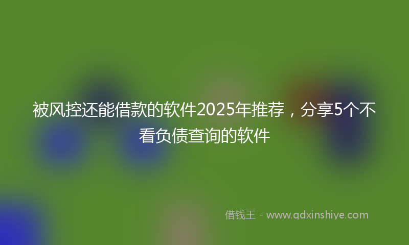 被风控还能借款的软件2025年推荐，分享5个不看负债查询的软件