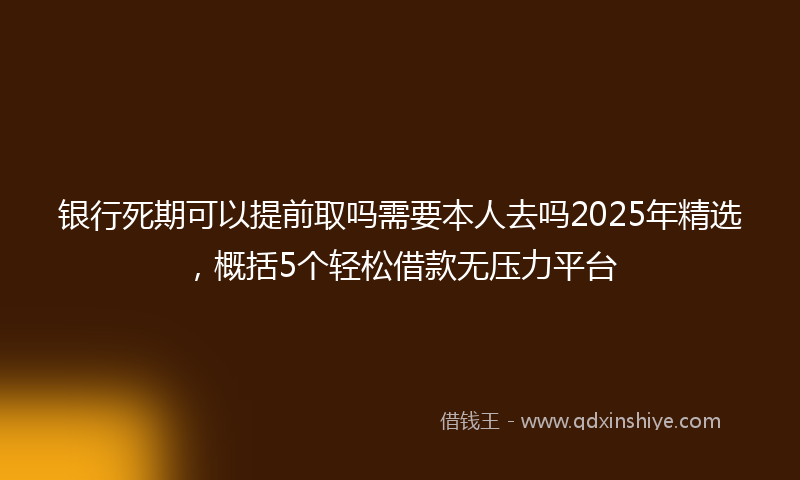 银行死期可以提前取吗需要本人去吗2025年精选，概括5个轻松借款无压力平台