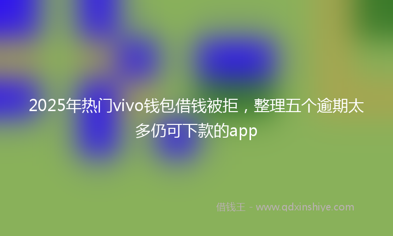 2025年热门vivo钱包借钱被拒，整理五个逾期太多仍可下款的app
