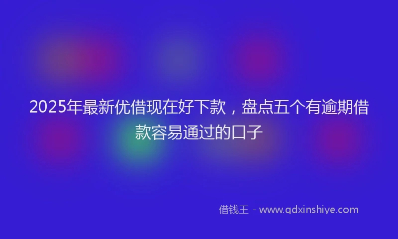 2025年最新优借现在好下款，盘点五个有逾期借款容易通过的口子