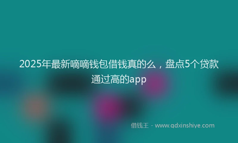 2025年最新嘀嘀钱包借钱真的么，盘点5个贷款通过高的app