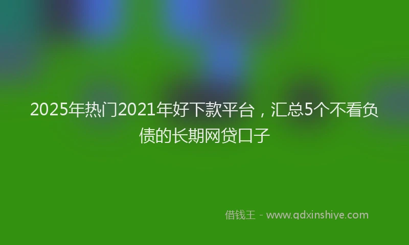 2025年热门2021年好下款平台，汇总5个不看负债的长期网贷口子