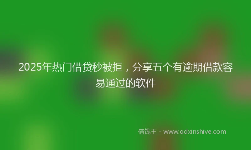 2025年热门借贷秒被拒，分享五个有逾期借款容易通过的软件