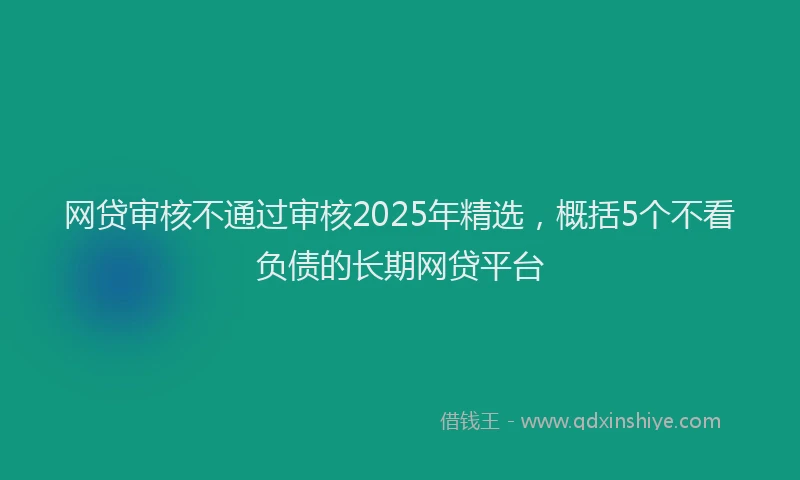 网贷审核不通过审核2025年精选，概括5个不看负债的长期网贷平台