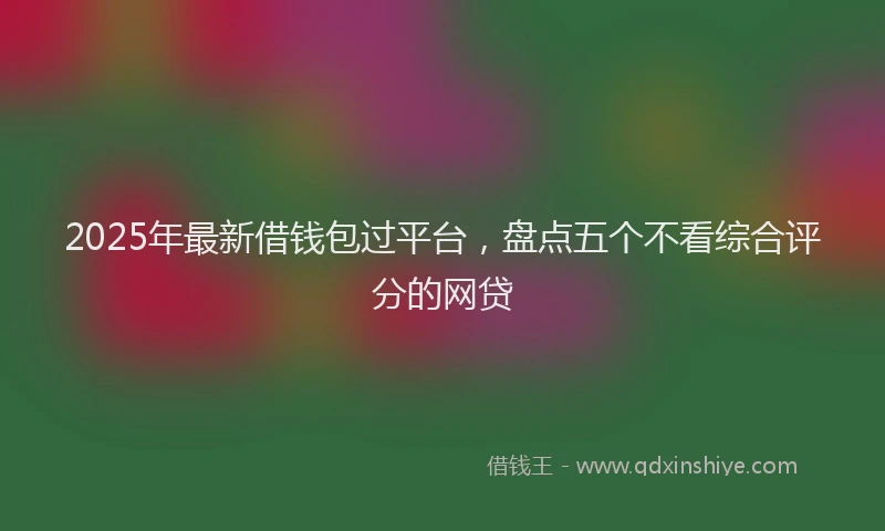 2025年最新借钱包过平台，盘点五个不看综合评分的网贷