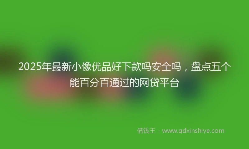 2025年最新小像优品好下款吗安全吗，盘点五个能百分百通过的网贷平台