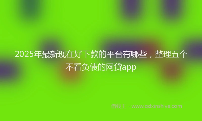 2025年最新现在好下款的平台有哪些，整理五个不看负债的网贷app
