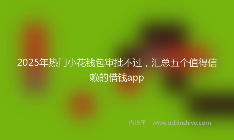 2025年热门小花钱包审批不过，汇总五个值得信赖的借钱app