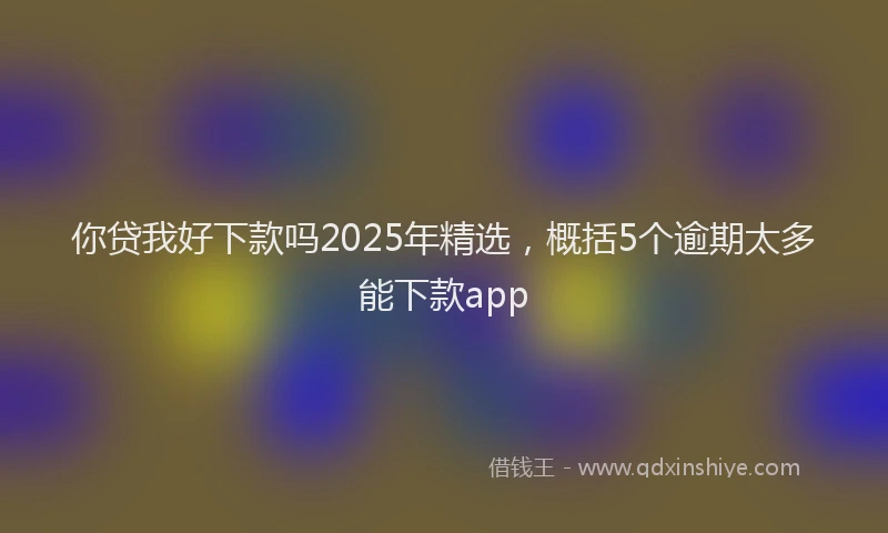 你贷我好下款吗2025年精选，概括5个逾期太多能下款app