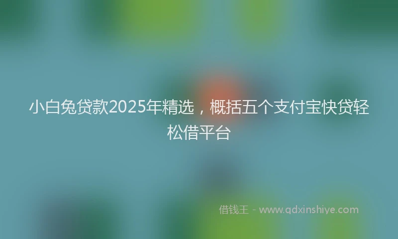 小白兔贷款2025年精选，概括五个支付宝快贷轻松借平台