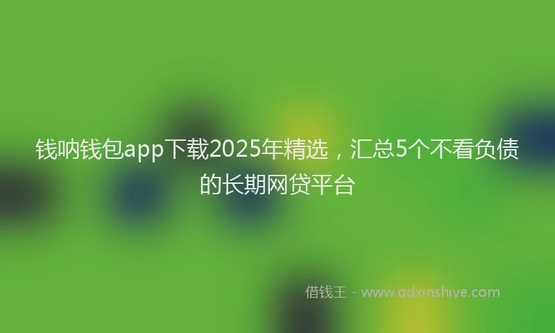 钱呐钱包app下载2025年精选，汇总5个不看负债的长期网贷平台