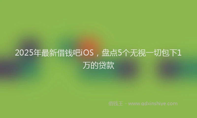 2025年最新借钱吧iOS，盘点5个无视一切包下1万的贷款