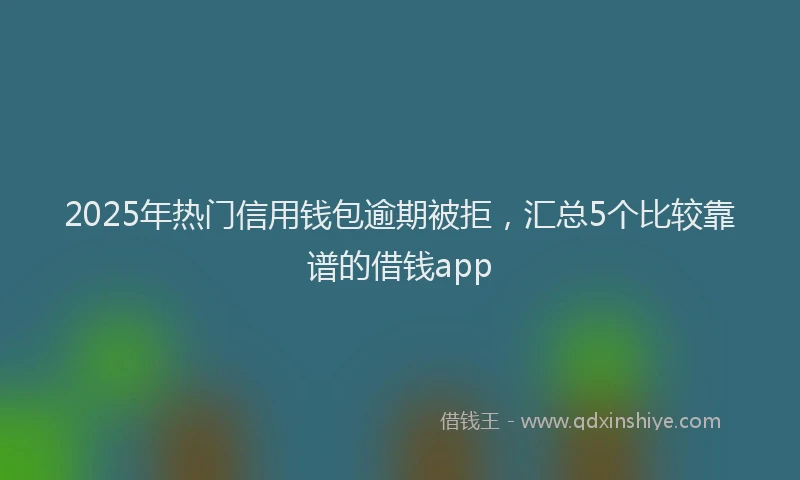 2025年热门信用钱包逾期被拒，汇总5个比较靠谱的借钱app