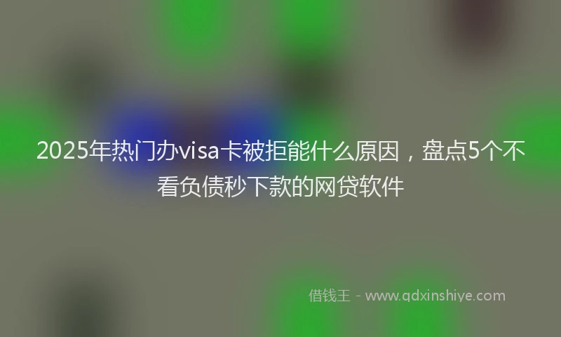 2025年热门办visa卡被拒能什么原因，盘点5个不看负债秒下款的网贷软件