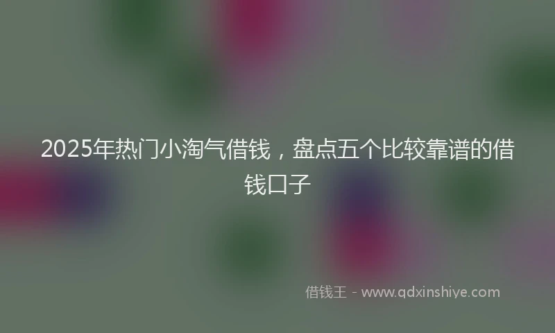 2025年热门小淘气借钱，盘点五个比较靠谱的借钱口子