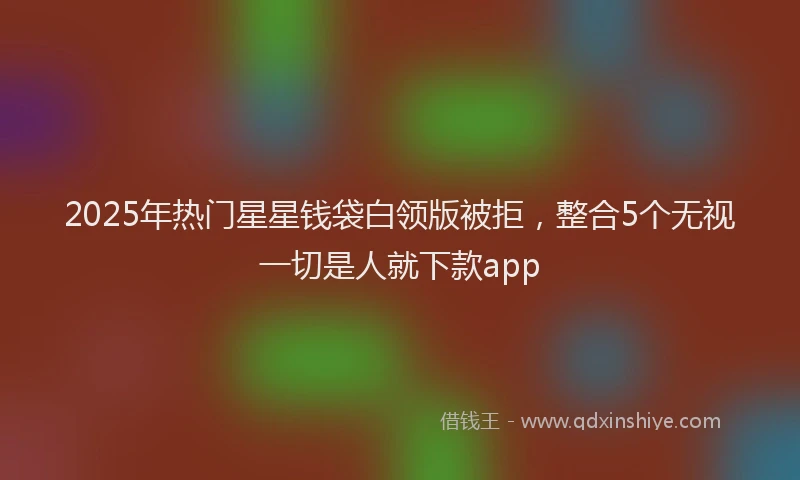 2025年热门星星钱袋白领版被拒，整合5个无视一切是人就下款app