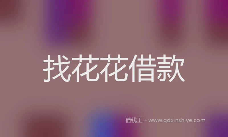 找花花借款