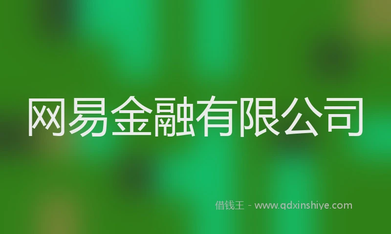 网易金融有限公司