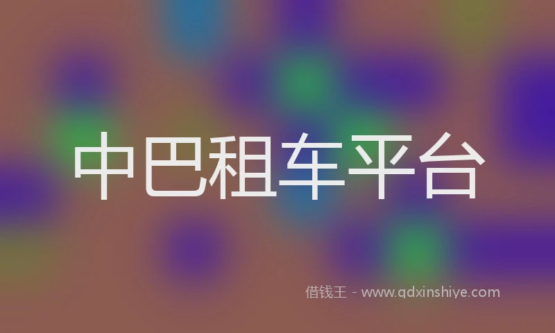中巴租车平台