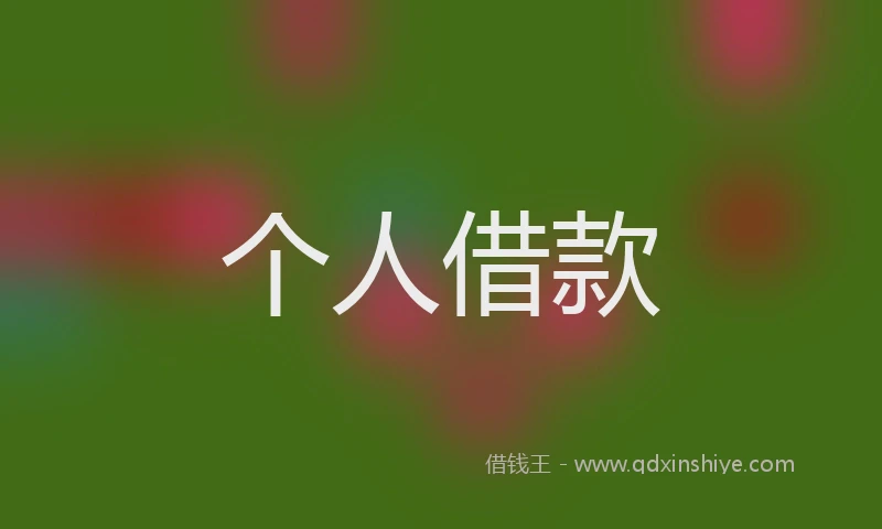 个人借款