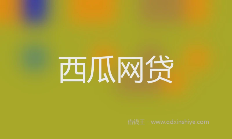 西瓜网贷