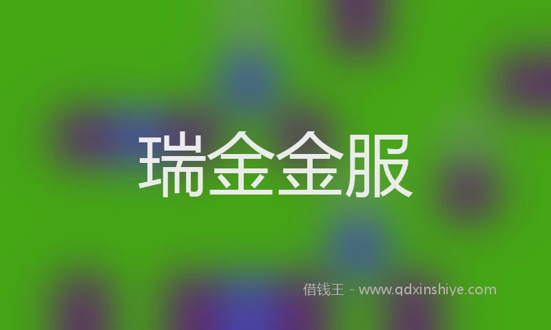 瑞金金服