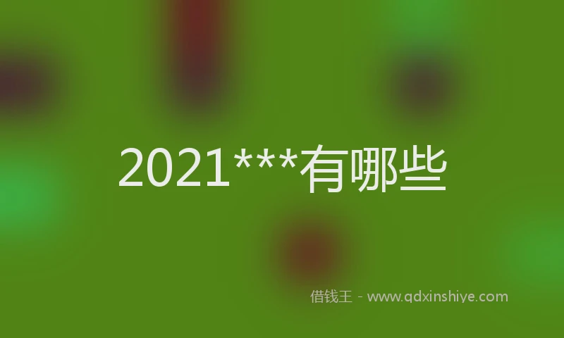 2021***有哪些