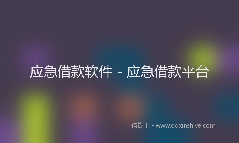 应急借款软件 - 应急借款平台