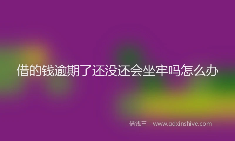 借的钱逾期了还没还会坐牢吗怎么办