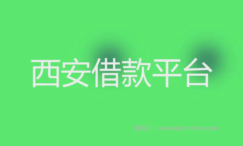 西安借款平台