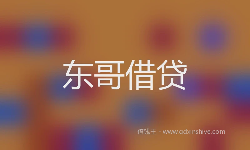 东哥借贷