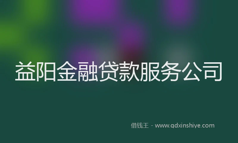 益阳金融贷款服务公司