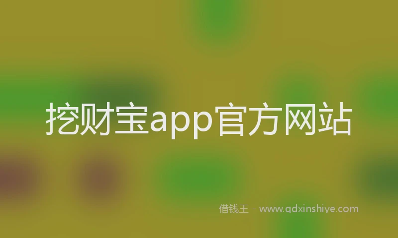 挖财宝app官方网站