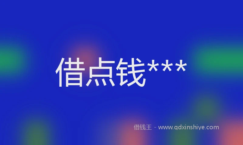 借点钱***