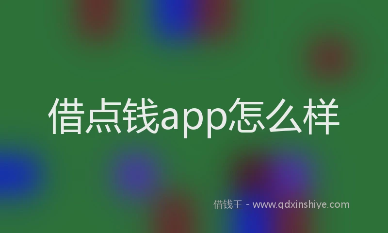 借点钱app怎么样