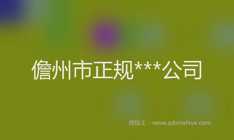 儋州市正规***公司