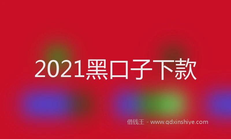 2021黑口子下款