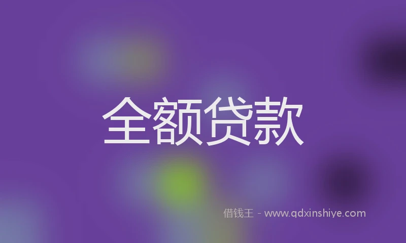 全额贷款