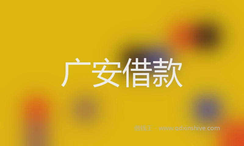 广安借款