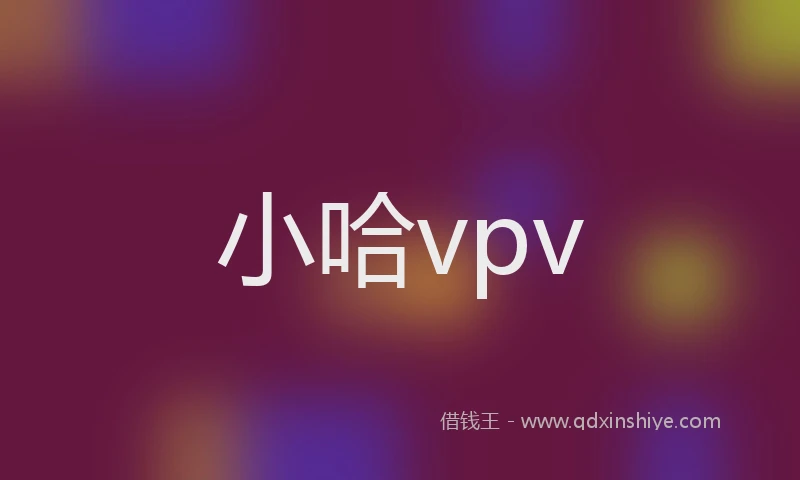 小哈vpv