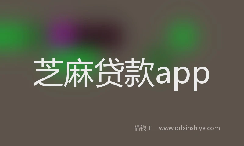 芝麻贷款app