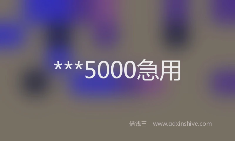***5000急用