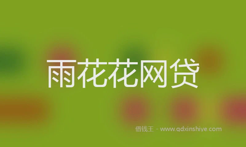 雨花花网贷