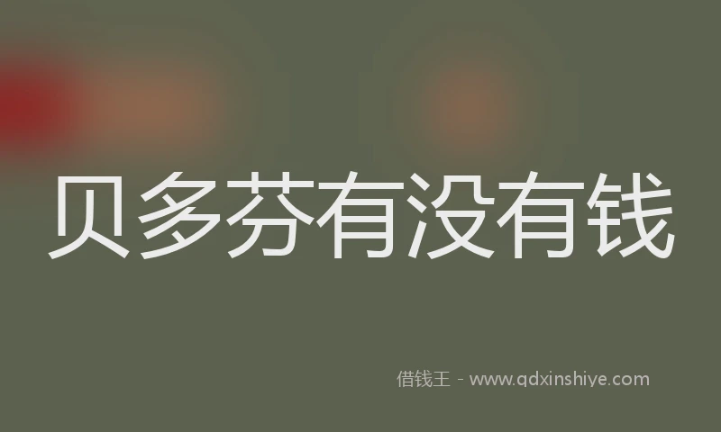 贝多芬有没有钱