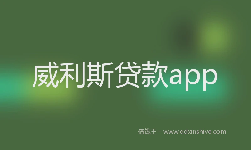 威利斯贷款app