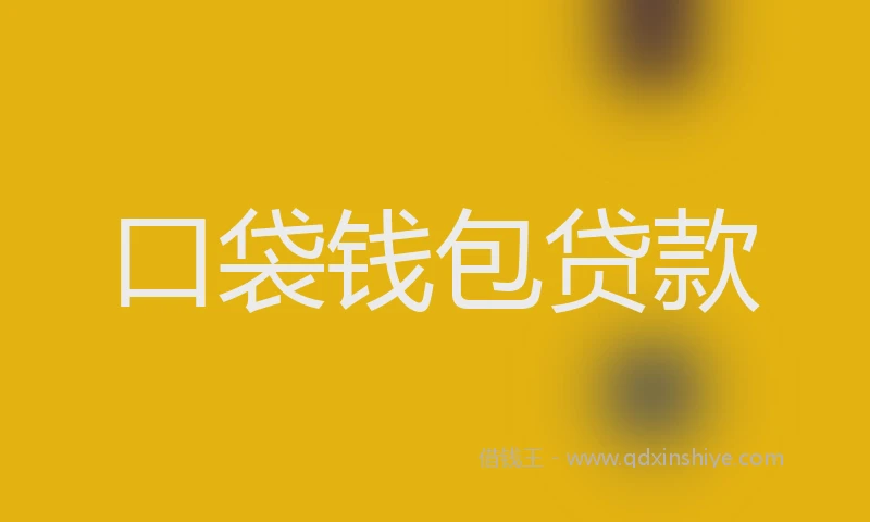 口袋钱包贷款