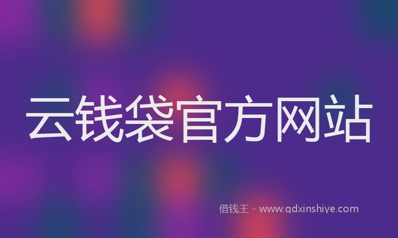 云钱袋官方网站